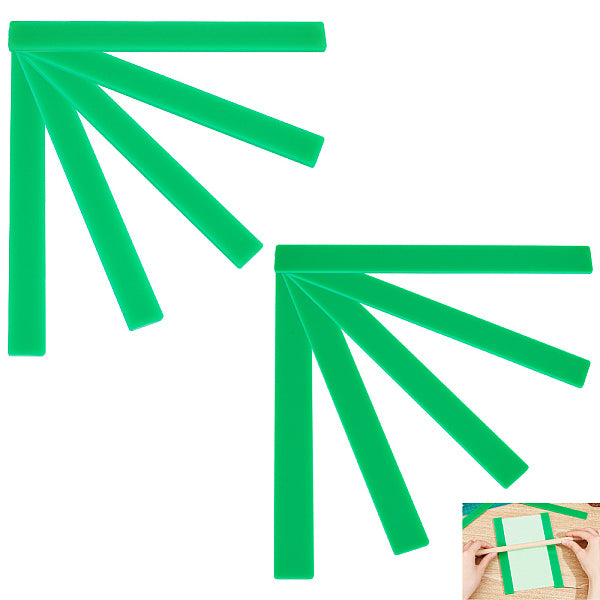 10Pcs 2 Styles Acrylic Clay Depth Guide Tools