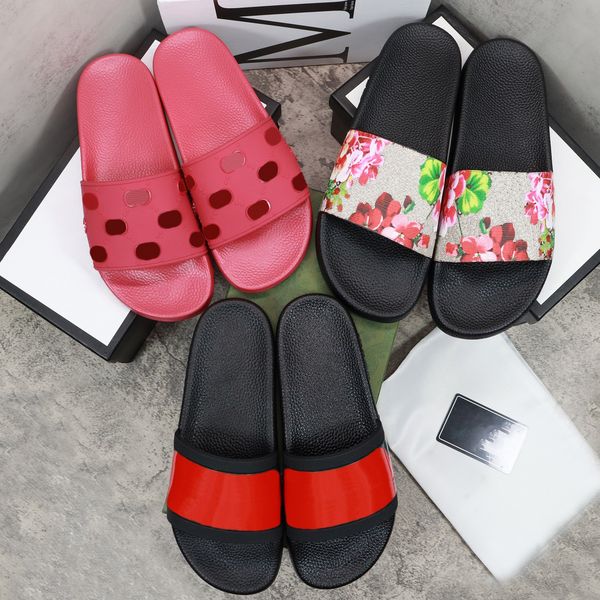 Designer Sandals Rubber Slippers Women&#039;s Flat Bottom Beach Jelly Orange Summer and Autumn Mule Outdoor Waterproof Luxury Fashion Sandal