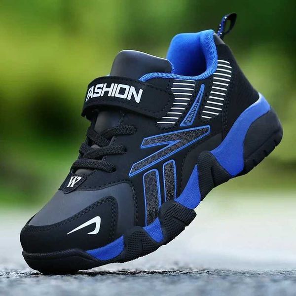 Sport Kids Sneakers Boys Casual Shoes for Children Leather Anti-slippery Fashion Tennis Infantil Menino Mesh Sneakers ShoesXJ250207