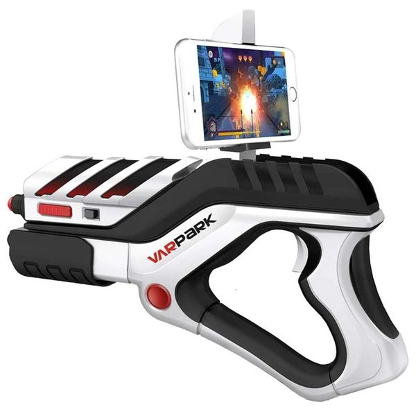Communications Gun-shaped Gamepad with Built-in Holder and APP, for Phone Gyro Shooting Games, Mobile Deviice Game Controller