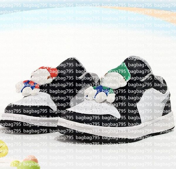 2025 Novo estilo Kids Running Shoes Running Sneakers Sneakers Youth Designer Garotos Meninas Sapso de Oradores Black Branco Blue Sports Trai