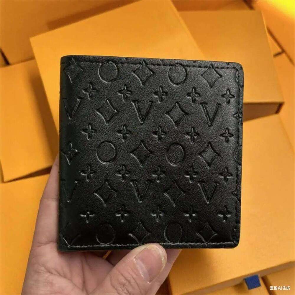 High Quality Designers Genuine Leather Fashion Designer Wallets Retro Handbag For Men Classic Card Holders Coin Purse Famous Clutch Wallet With Box