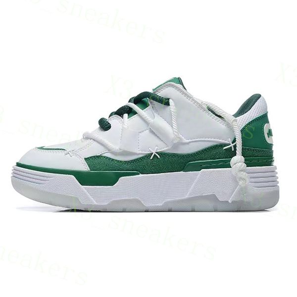 2025 Designer Mens MA 1 Sneakers Sports New Shoes Couple Fashion Casual Shoes Green True Leather Upper Rubber Sole Womens Skateboarding Shoe