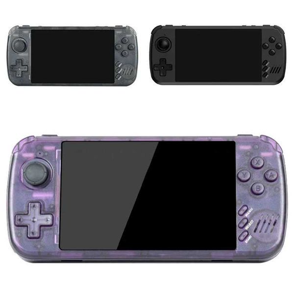 X39 Pro console de jogos portátil com 4000 jogos clássicos portáteis videogames portáteis 3000mAh Battery Gaming Hine Z241226