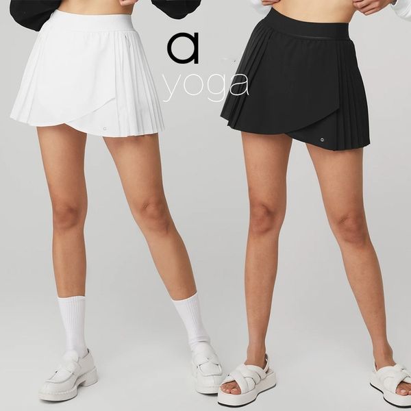 A86 Comfortable Nude Anti Glare Tennis Quick Dry Breathable Yoga Loose Casual Sports Skirt