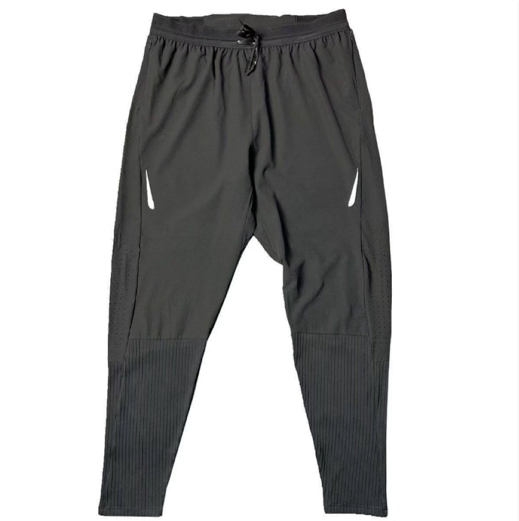 Men&#039;s Pants Durable Sports Quick-drying And Women&#039;s Training Running Breathable Ribbed Athletic Long Trousers Woven Casual Mesh Fabric