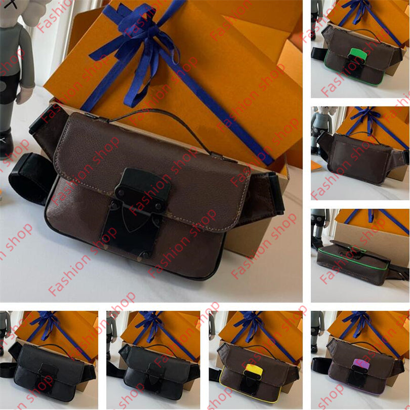 Designer S Lock Sling bum bags men fanny pack Waist Bag belt purse s-lock handbag high quality Shoulder crossbody Hobo purses Clutch wallet chest pa