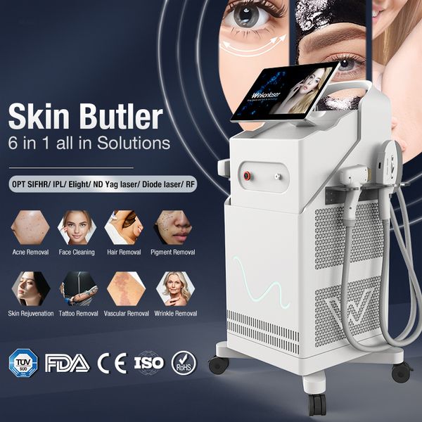 IPL laser fast hair removal SHR ance removal machine Q switch tattoo removal carbon facial machine training video