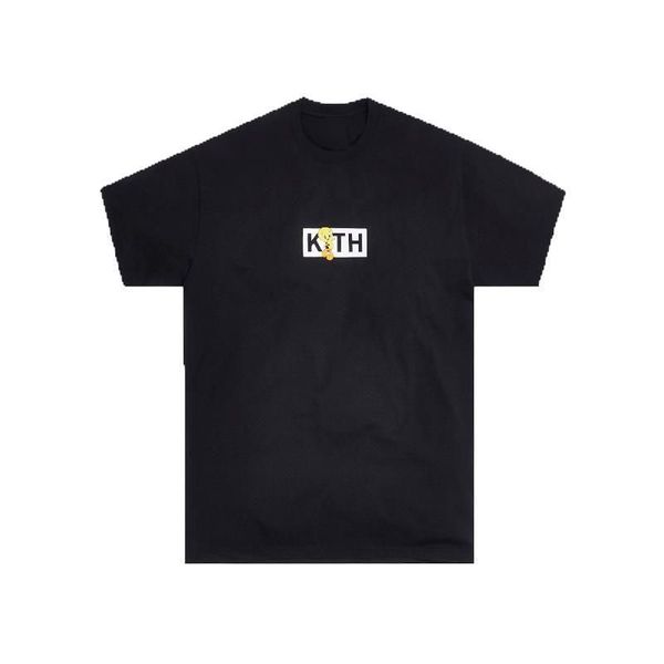 Kith T Shirt Designer Kith X Ksubi Letter Tee Washed Cotton Crop Streetwear Quality T-shirt T Shirts Vintage Mens Clothing Oversize Kith 810