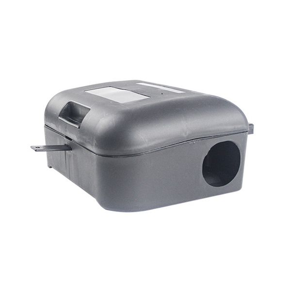 Medium Lock Rate Bait Station Pest Control Snap Traps Protect Cover Rodent Rodenticide Plastic Box for Household Home Mouse Mice Druable