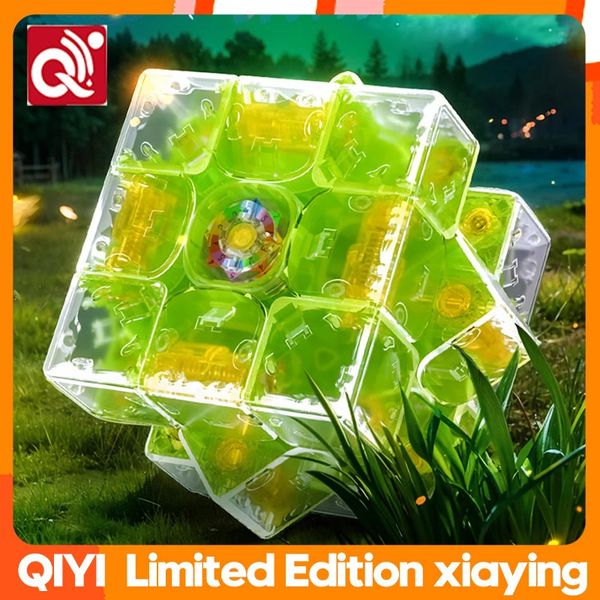 2024 QIYI Xiaying Limited Edition 3x3 Tornado V3 Magnetic 3x3x3 Maglev Cube Professional Collection Puzzle Toys 250114