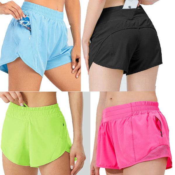 Summer Track That Hotty Hot Shorts Loose Breathable Quick Drying Sports Women&#039;s Yoga Pants Skirt Versatile Casual Side Pocket Gym Under