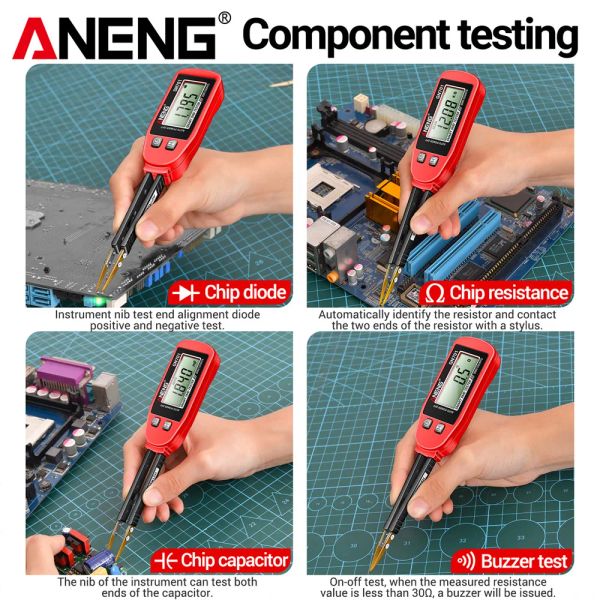 ANENG GN701 Digital Smart SMD Tester Electrical Multimeter Resistance Capacitance Continuity Diode Test Meter Electrician Tools