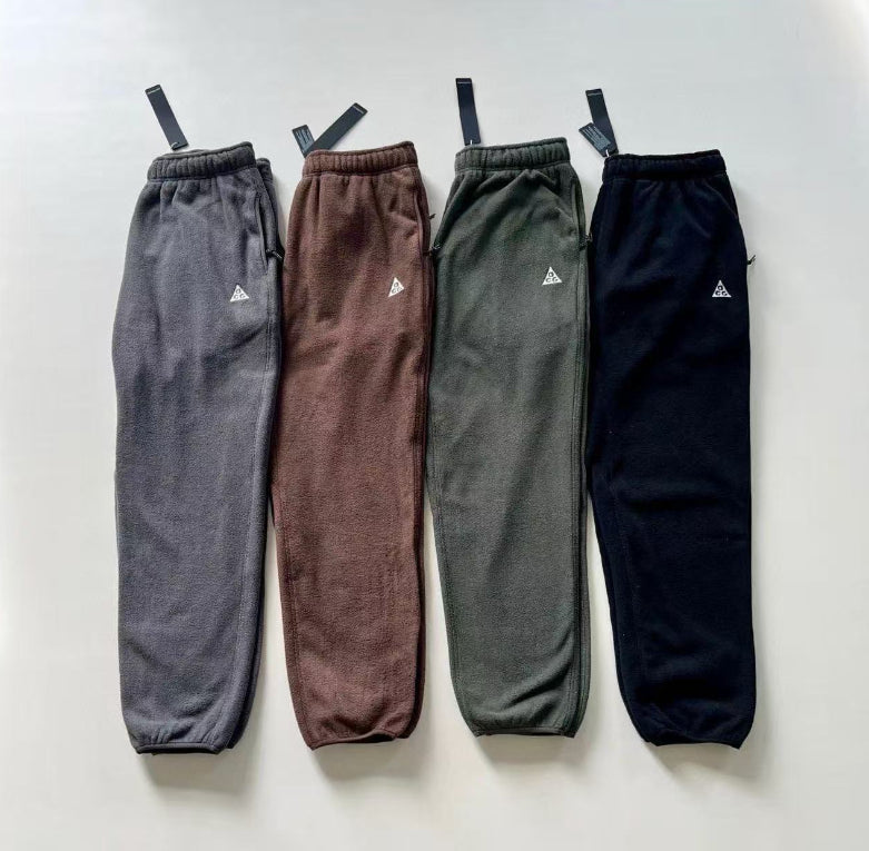Streetwear Joggers Men Pants Casual Outdoor Fleece Trousers Couples Acg Pant Elastic Breathable FalTracksuit Trousers Bottoms Sports Sweatpants