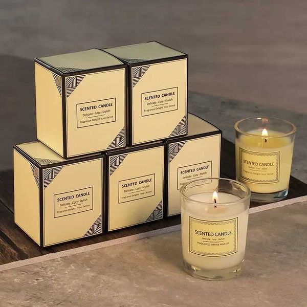 Candle Fragrance Atmosphere Companion Gift Hotel Clubhouse Smokeless Aromatherapy Candles X2410041