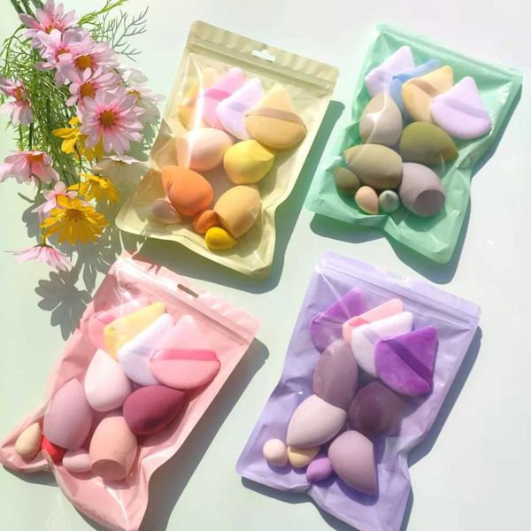 11-12Pcs Cosmetic Puff Makeup Sponge Blender Beauty Egg Foundation Sponges Powder Puff Women Make Up Accessories Beauty Tools Y240803
