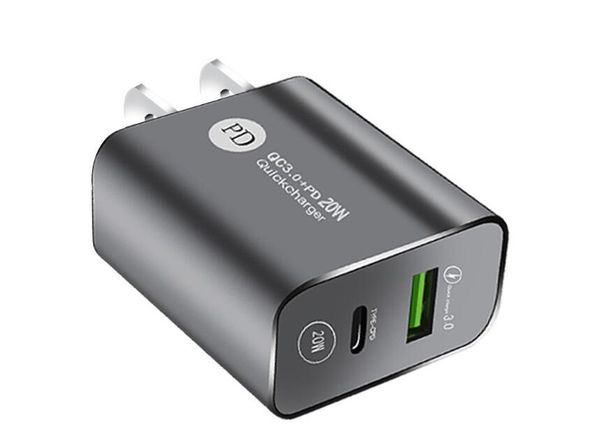 EU US PLUG 12W PD Fast Home Chargers Mobile Phone Charger Eu Us Quick Charging Plug USB Type-c Adapter