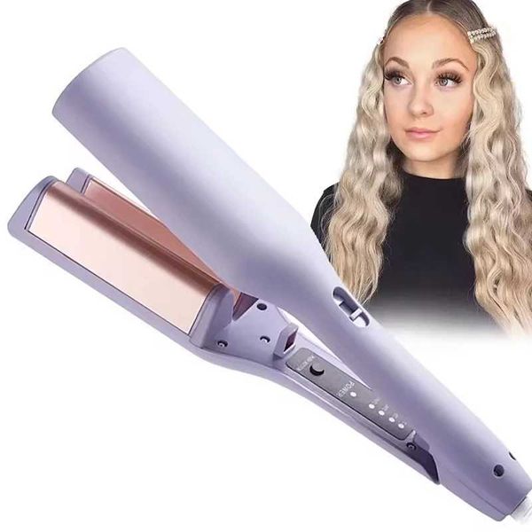 Hair Curlers Straighteners 32mm French curler wave professional Chicken rolls hair curl iron shaper fast heating volume modelling tool H2501