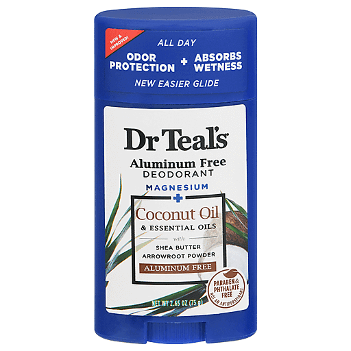 Aluminum Free Deodorant - Magnesium Plus Coconut Oil With Essential Oils