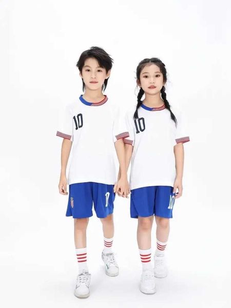 Jerseys adult childrens clothing set Football sport Uniforms boy girl Pulisic 10 Fans Jersey Training wear games kits Leisure shirt H241219Y
