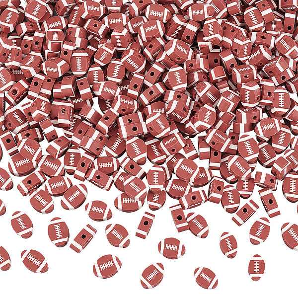 3 Bags Handmade Polymer Clay Beads