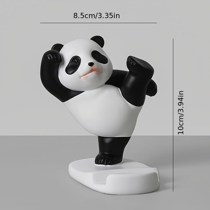 TEMU Cute Creative Desktop Decoration Office Good Gift Decoration Panda Desktop Mobile Phone Tablet Holder Men' Phone Stand Gift For