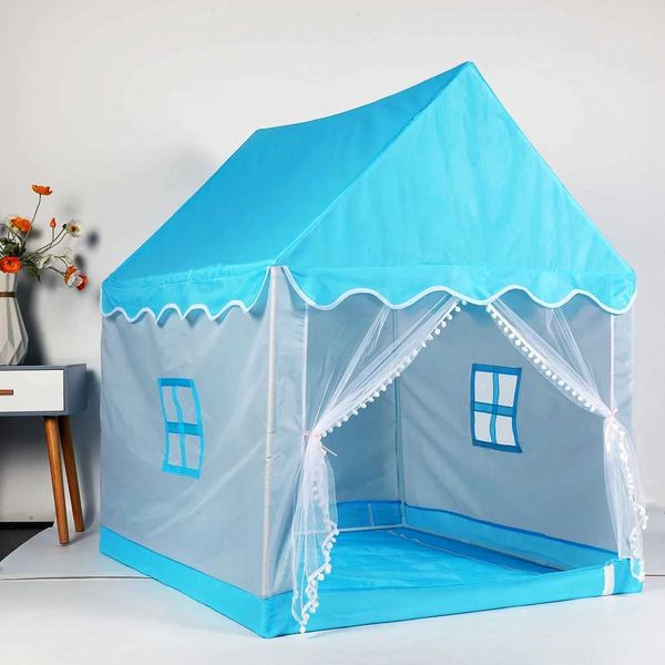 Kids Tent Playhouse Tent Kids Play Tent for Boys Girls with Windows Play House for Indoor Outdoor Game Party Birthday Gifts X250210