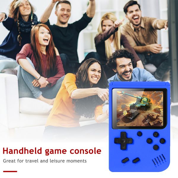 3 Inch Screen Classic Game Player with AV Cable 400-500-800 Games Handheld Game Console 8 Bit Video Game Player for Kids Adults