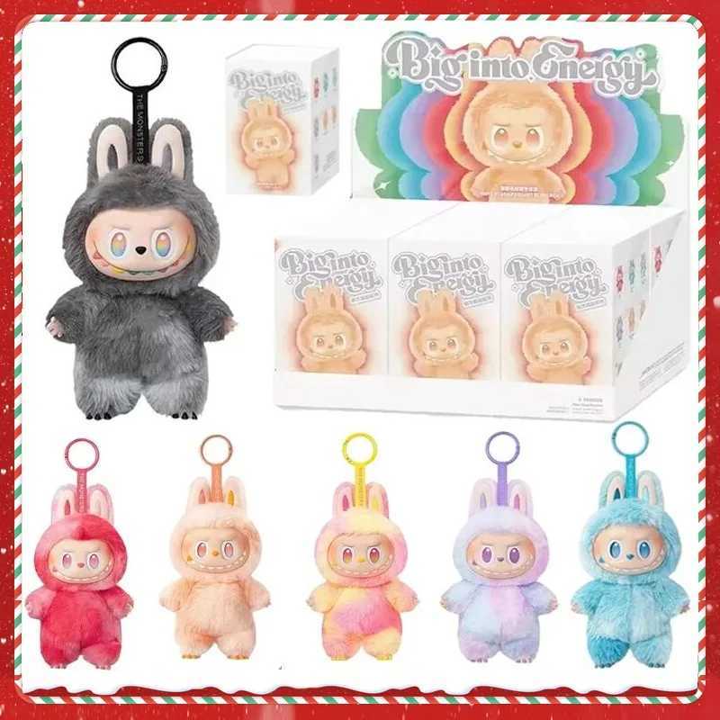 Labubu The Monsters V3 Series Blind Teddy Vinyl Base Toy Animated Characters Mysterious Surprise Box Keychain labubu doll