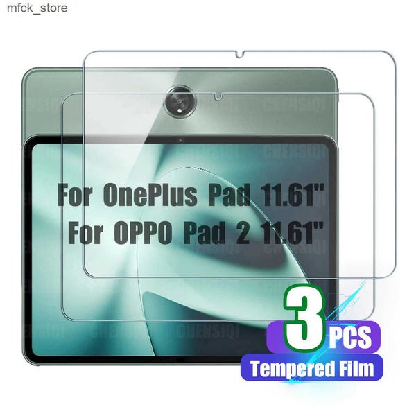Tablet PC Screen Protectors Screen Protector for OnePlus Pad - OPPO Pad 2 (11.61) Anti-Scratch 9H Hardness Tempered Glass for OPPO Pad 2-One