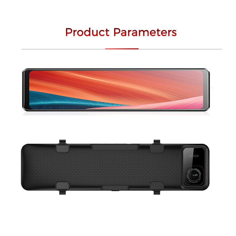 H6 12&quot; Car DVR 4K 3840*2160P Dash Cam WIFI GPS 415 Rear View Mirror 1080P Car Camera Video Recorder Park Monitor