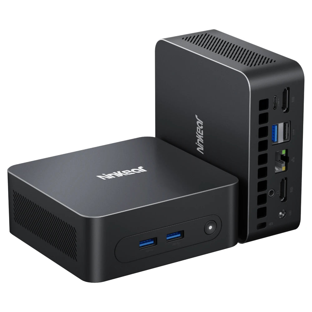 Ninkear N10 Mini PC Intel Alder Lake-N N100 16GB RAM 512GB SSD WiFi 5 4K Dual Output HD Windows 11 Mini Gaming Computer