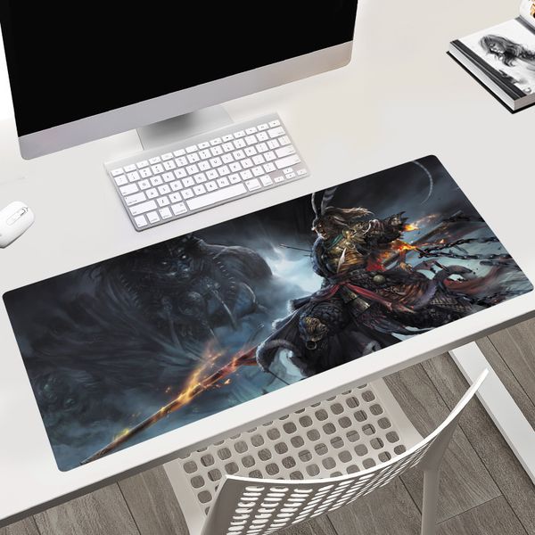 Game Black Myth Wukong Large Mouse Pad Anti-slip Mouse Pad Table Pad 40X90CM Keyboard Pad