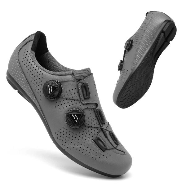 Bicycle shoes mens flat shoes sports shoes bicycle sports shoes mountain bikes unlocked outdoor sports shoes gray CL241018