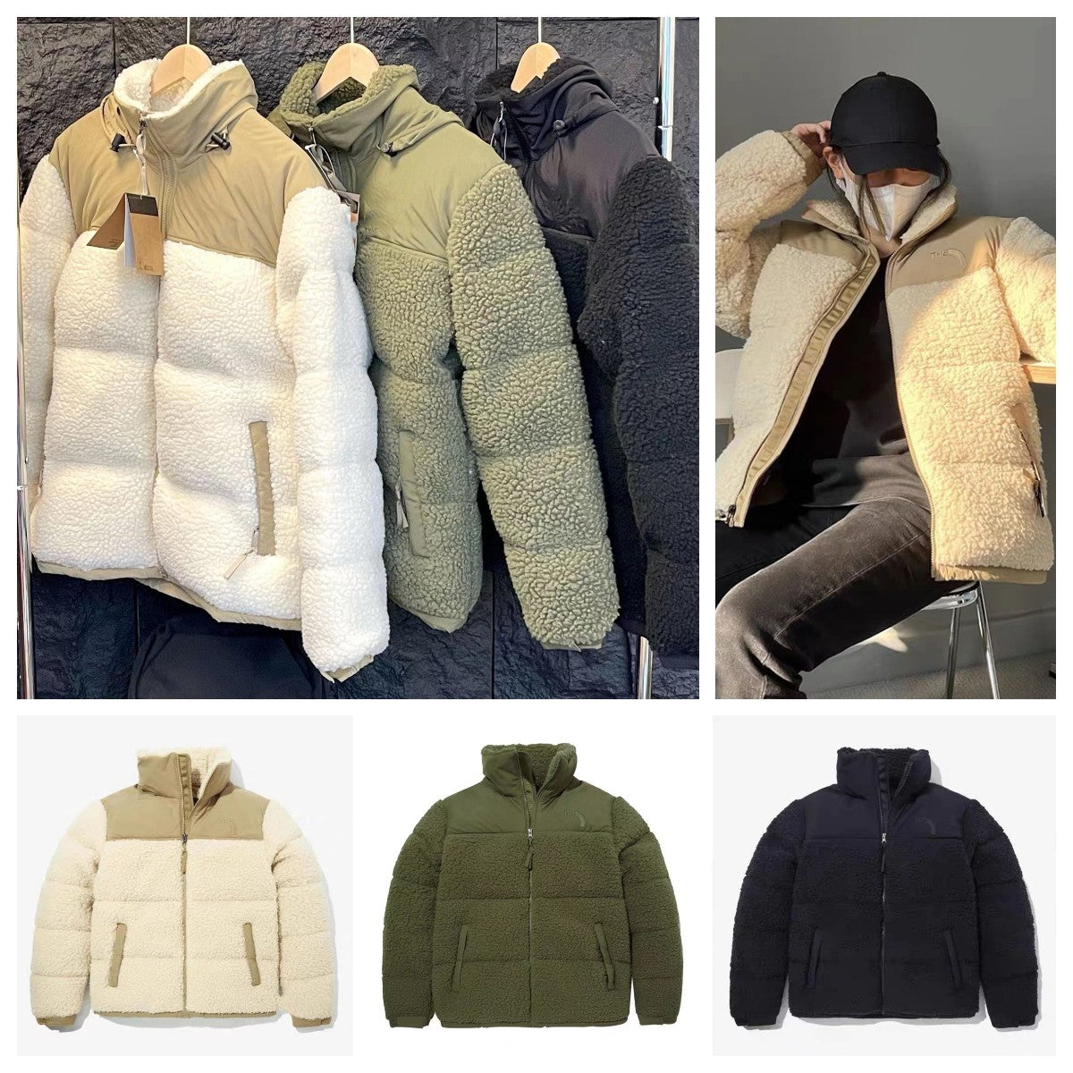 Women&#039;s Jackets Winter Fleece Jacket Puffer Jacket Women Faux Shearling Outerwear Coats Female Suede Fur Coat Men Warm Thickened Lamb Puffer