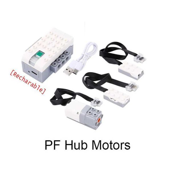 Model Building Kits NEW Educational Series WeDo 2.0 Smart Hub Rechargeable Battery fit for 45300 Core Set MEDIUM MOTORS 21980 45303 ToysJ241