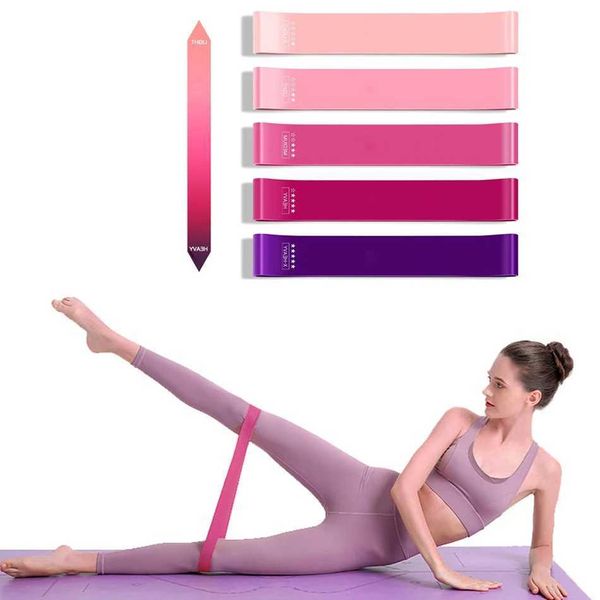 WOSWEIR Elastic Resistance Bands Yoga Training Gym Fitness Gum Pull Up Assist Rubber Band Crossfit Exercise Workout EquipmentXJ240816