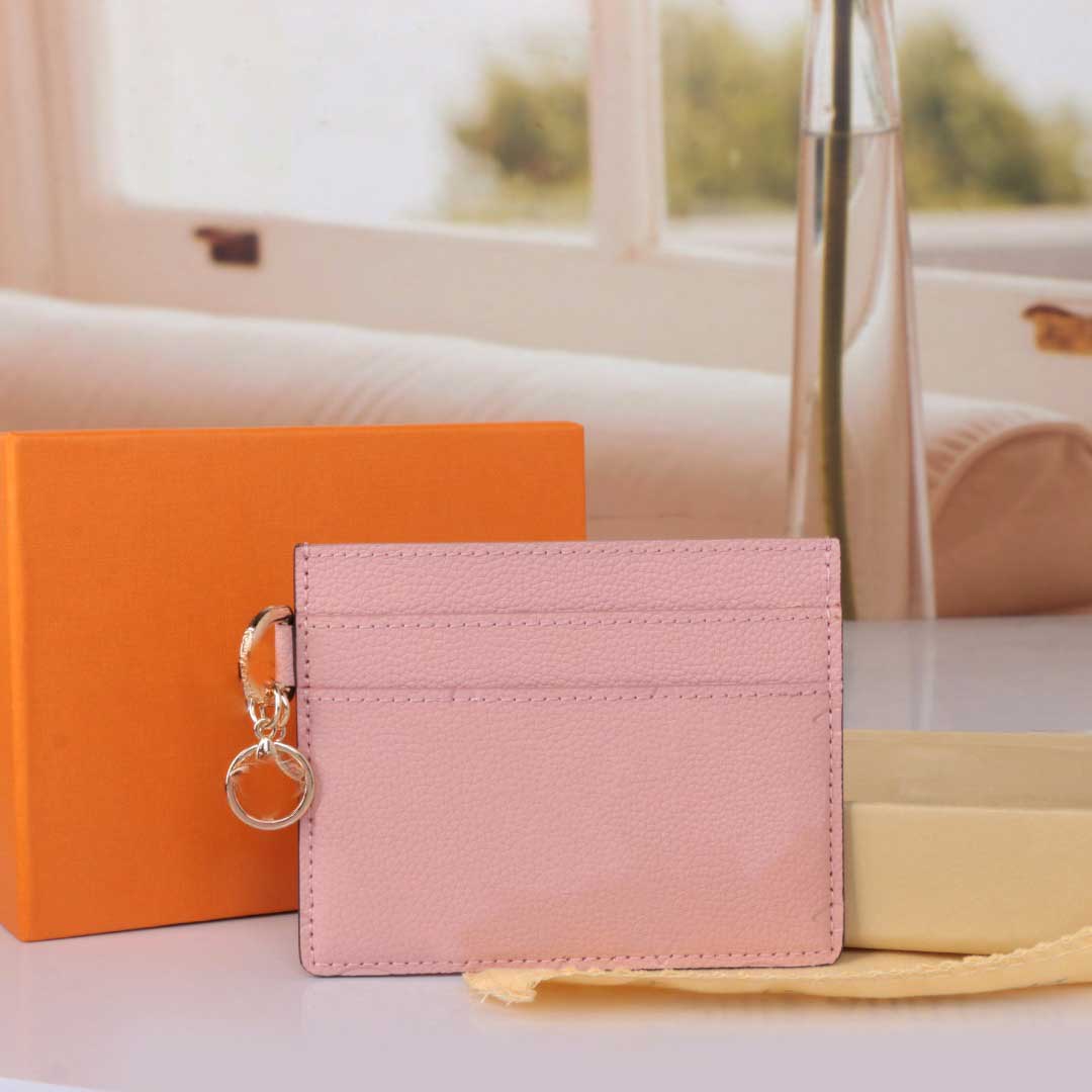 New card holders designer card holder luxury wallet women charms business bank wallet with gold round floral accessories mini pures samll wallets no