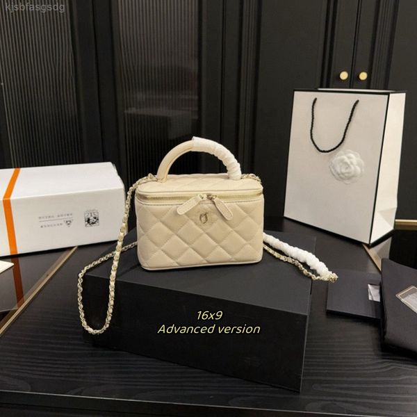 Deigner Makeup Bag Crossbody Bag handbag Chain Bag Cosmetic Bags Pouch Hobo Box Bag Womens handle Cases Shoulder totes 10 16 18cm Luxury lea