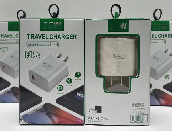 USB C Fast Chargers 25W Portable Charger Support Type C PD Fast Charging For iPhone 13 12 Pro Max 11 iPad Xiaomi Charger