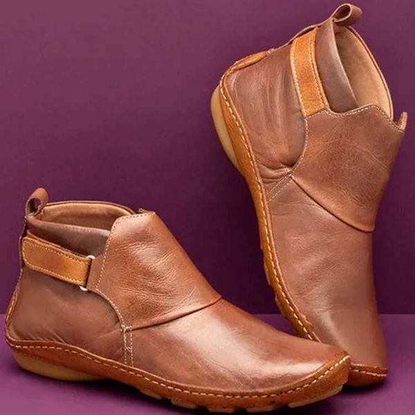 High Quality Ankle Boots Womens Fi Wen Boots Flat Waterproof Comfortable Shoes Winter Non slip Shoes Fem Casual Shoes Wan T241113