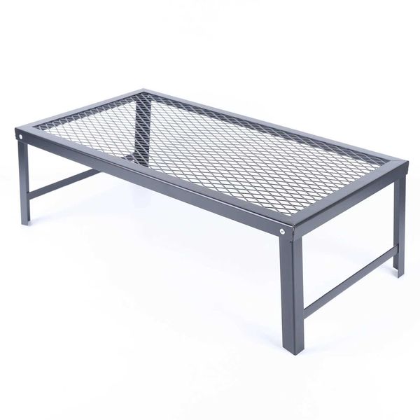 Outdoor camping portable folding barbecue grill Outdoor kitchen utensils Frying pan Baking kettle Baking net Barbecue grillX240815