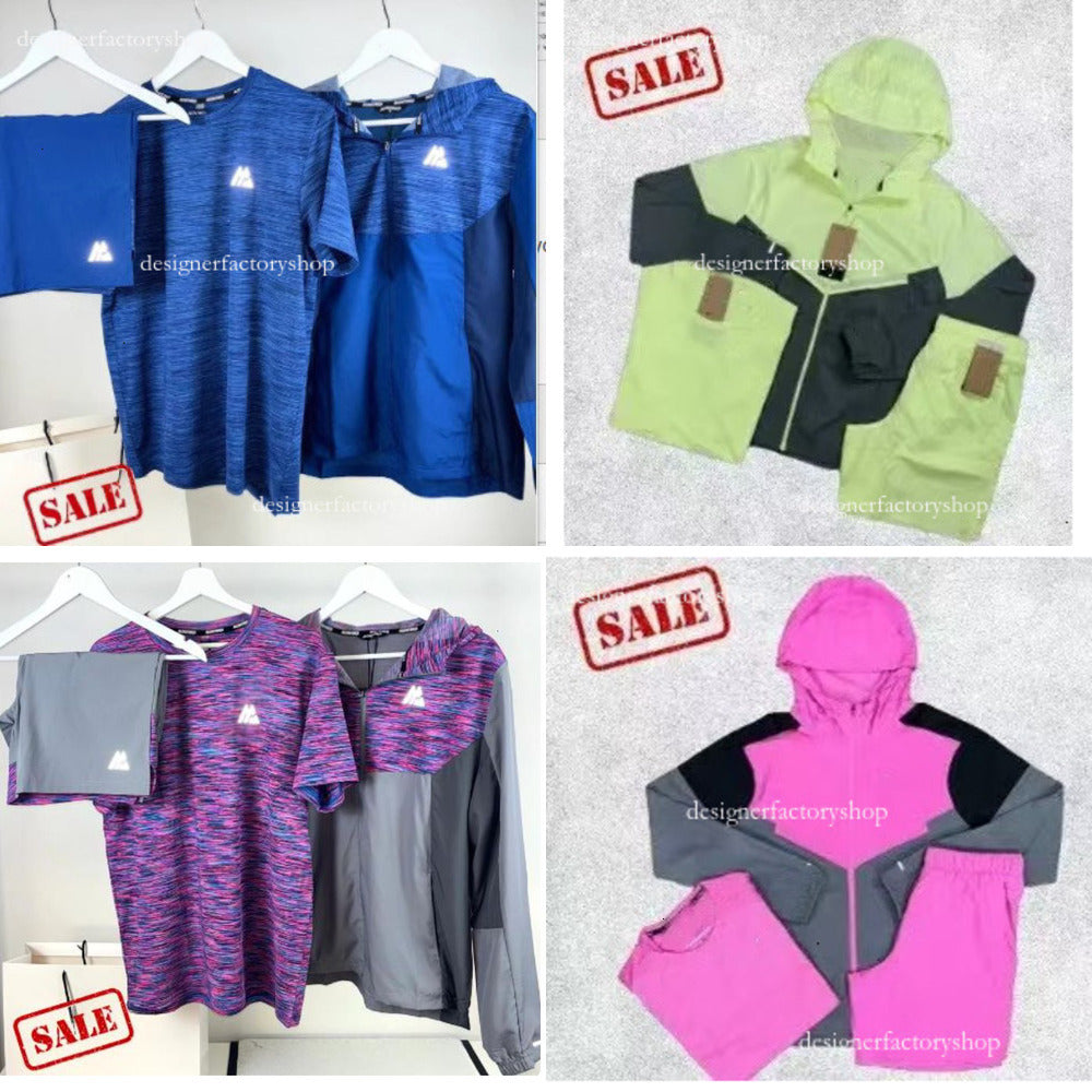 montirex Tracksuit tech 3-piece set Mens tracksuit sports fiess jogging suits running shirts shorts quick dry sportswear soccer jersey basketball gy