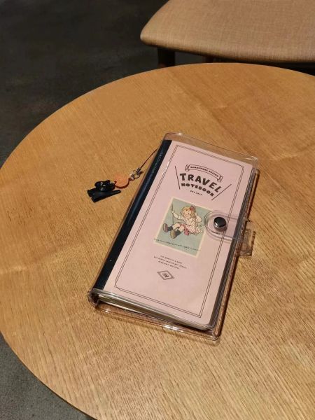 High Clear PVC TN Planner Agenda Organizer Diary Loose Journal Tranvel Notebook 2023 New