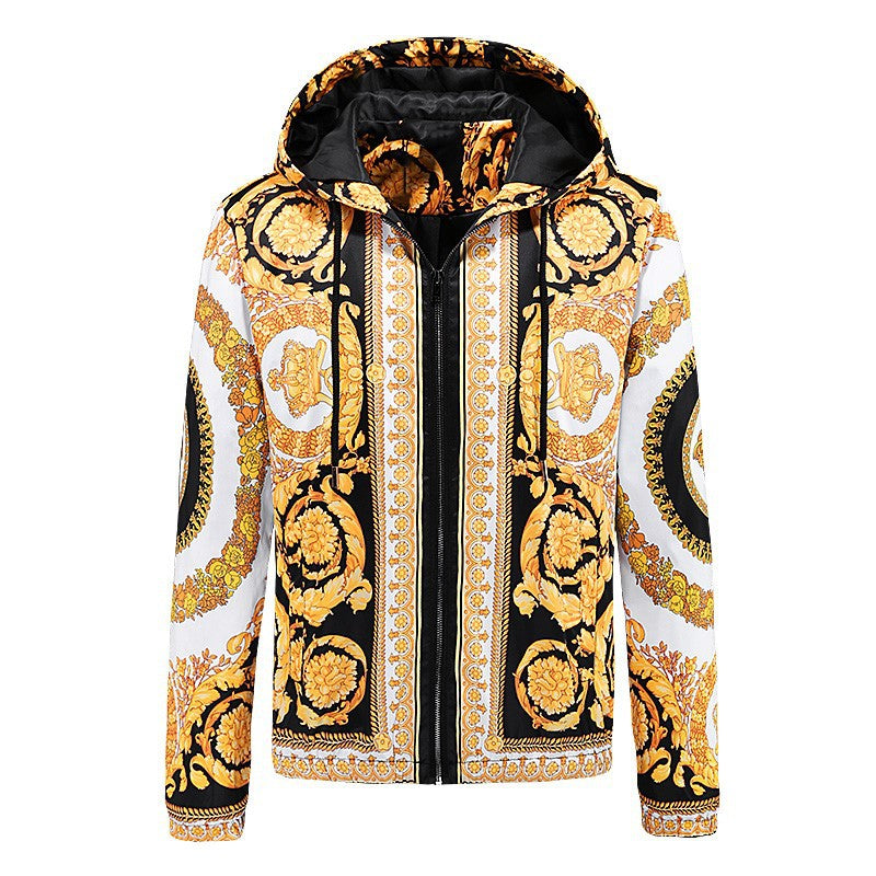 Fashion Designer Jacket Windbreaker Long Sleeve Mens Jackets Hoodie Clothing Zipper With Animal Letter Pattern Plus Size Clothes