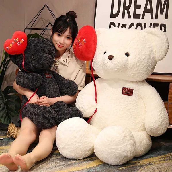 Stuffed Plush Animals New confession love balloon teddy bear plush toys creative send girls Tanabata Valentines Day dolls