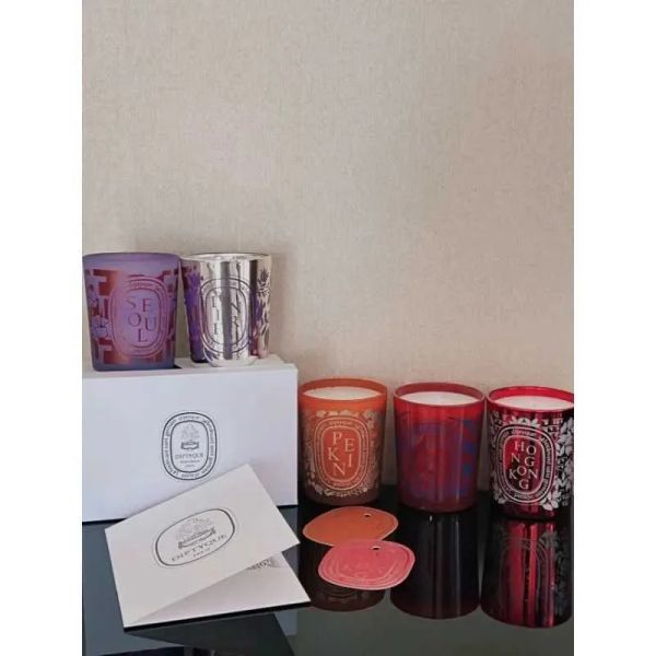 Candles 190g City Limited Scent Candles Peace of Mind New York Tokyo Paris Aromatherapy Candle Indoor Light Luxury Valentines Day Gifts X241