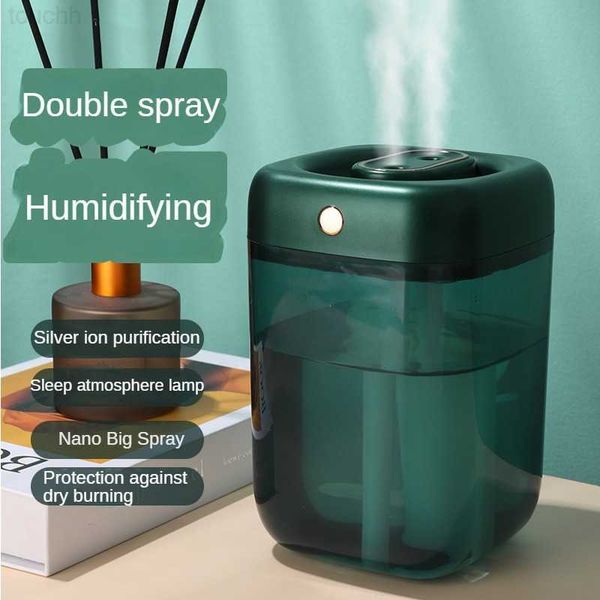 Humidifiers Humidifier with night light large capacity ultra-quiet timer automatic shutdown USB charging suitable for home office use. L2309
