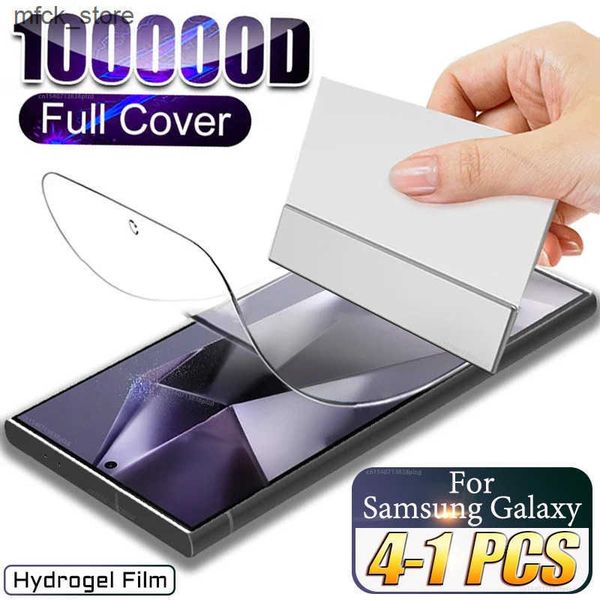 Cell Phone Protectors Hydrogel Film For Galaxy S24 S23 S22 S21 S20 Plus Ultra Screen Protector Note 20 10 9 S10 S9 Lite FE S10E S20FE 5G S 2