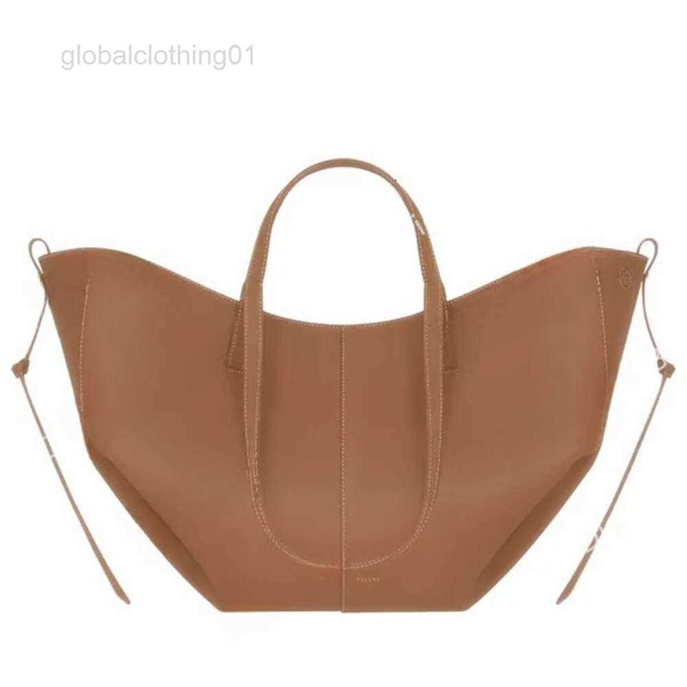 Evening Bags Cyme Tote Polenee Designer Bag Half Moon Underarm Totes Mirror Quality Dual Carrying Options Women Winged Design